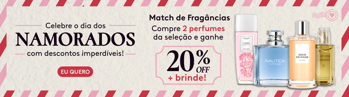 Dia dos Namorados Match de Fragância