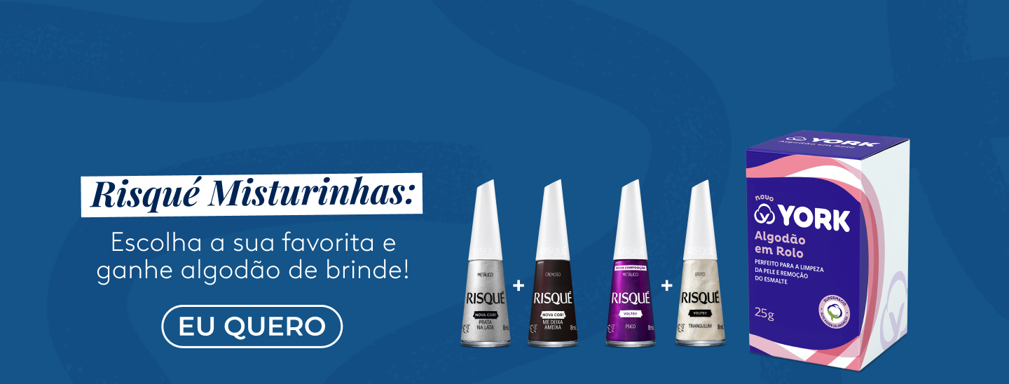 Risqué Misturinhas: Escolha a sua favorita e ganhe algodão brinde!