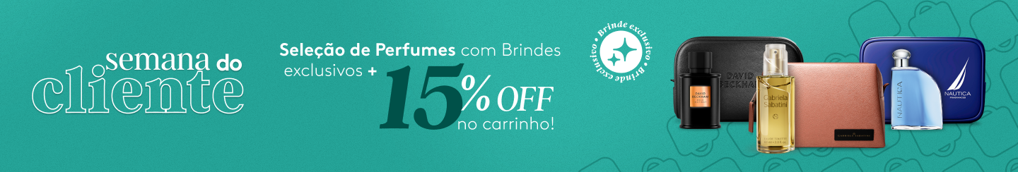 Perfumes mais brindes 