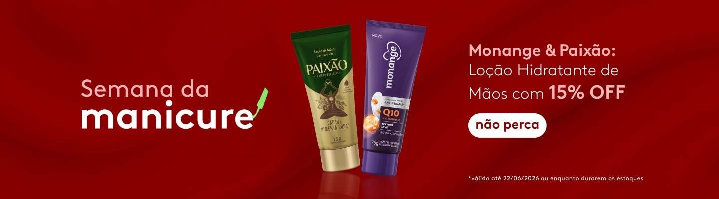 Semana da Manicure Monange e Paixão