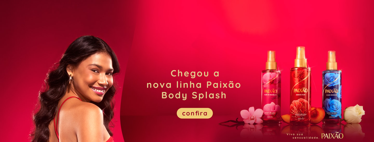 Body Splashes Paixão 
