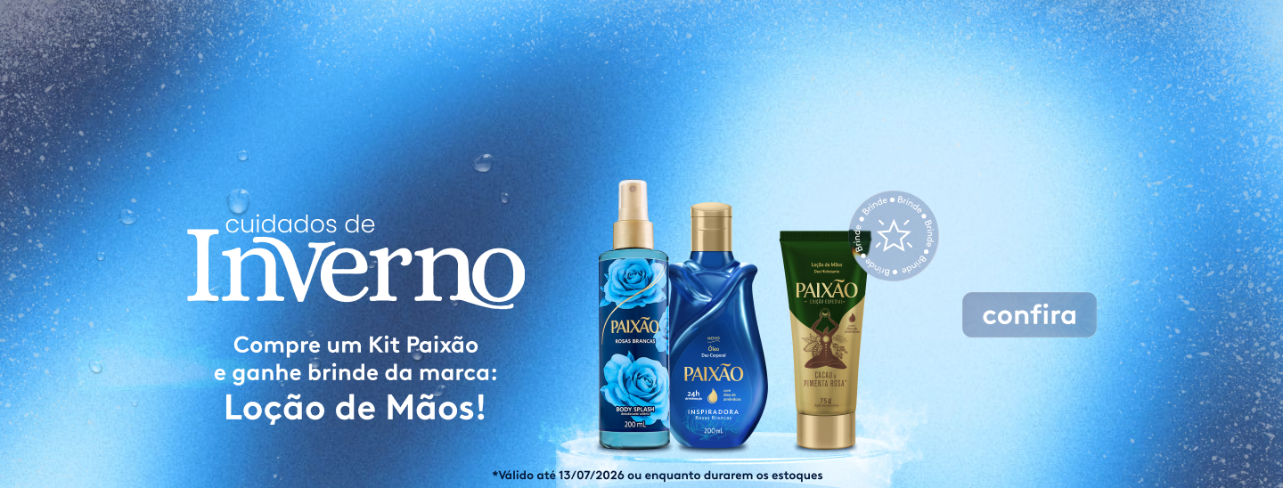 Cuidados de Inverno Kits Paixão 
