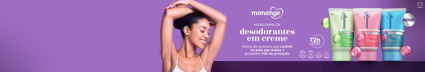 Monange Desodorante em Creme