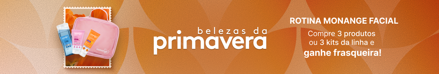 Primavera com Monange Facial 