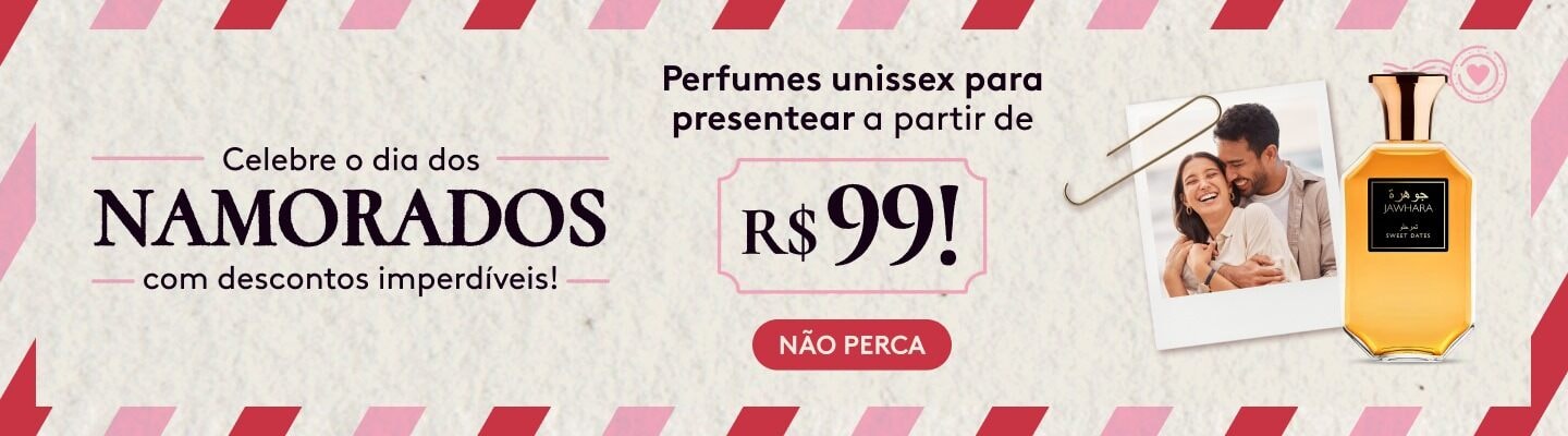 Dia dos Namorados Perfumes Unissex