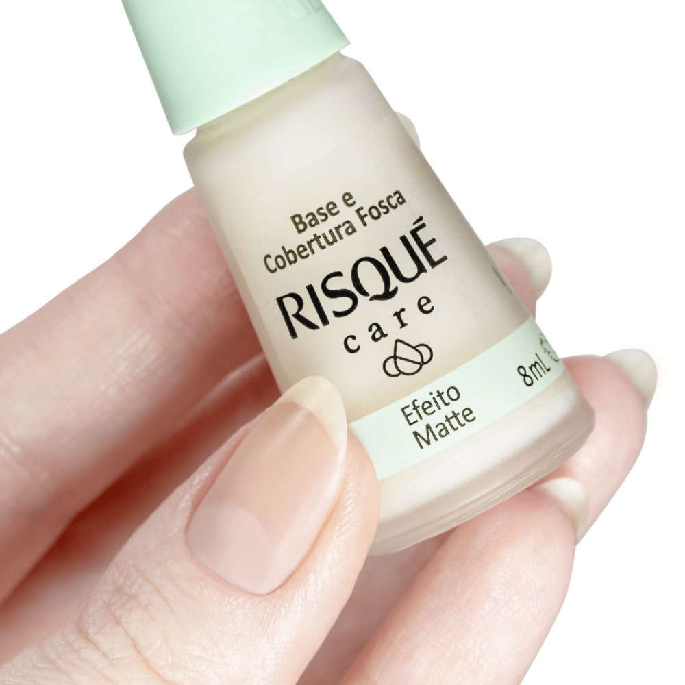 Base Rique De Gel Base e Cobertura Fosca Risqué Care 8ml
