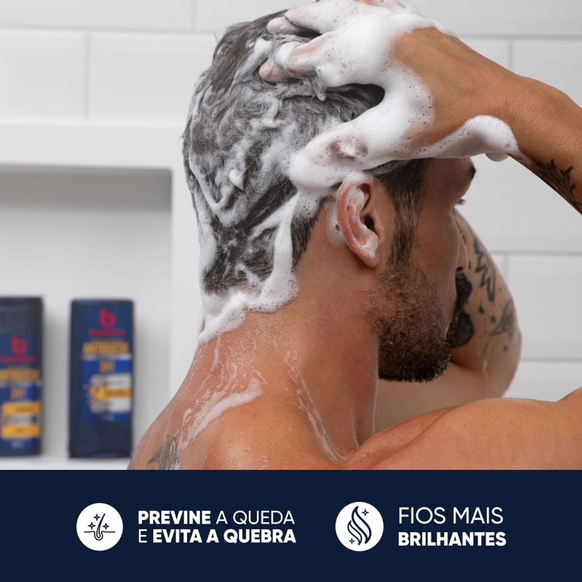 Condicionador Antiqueda 3x1 Bozzano 200ml