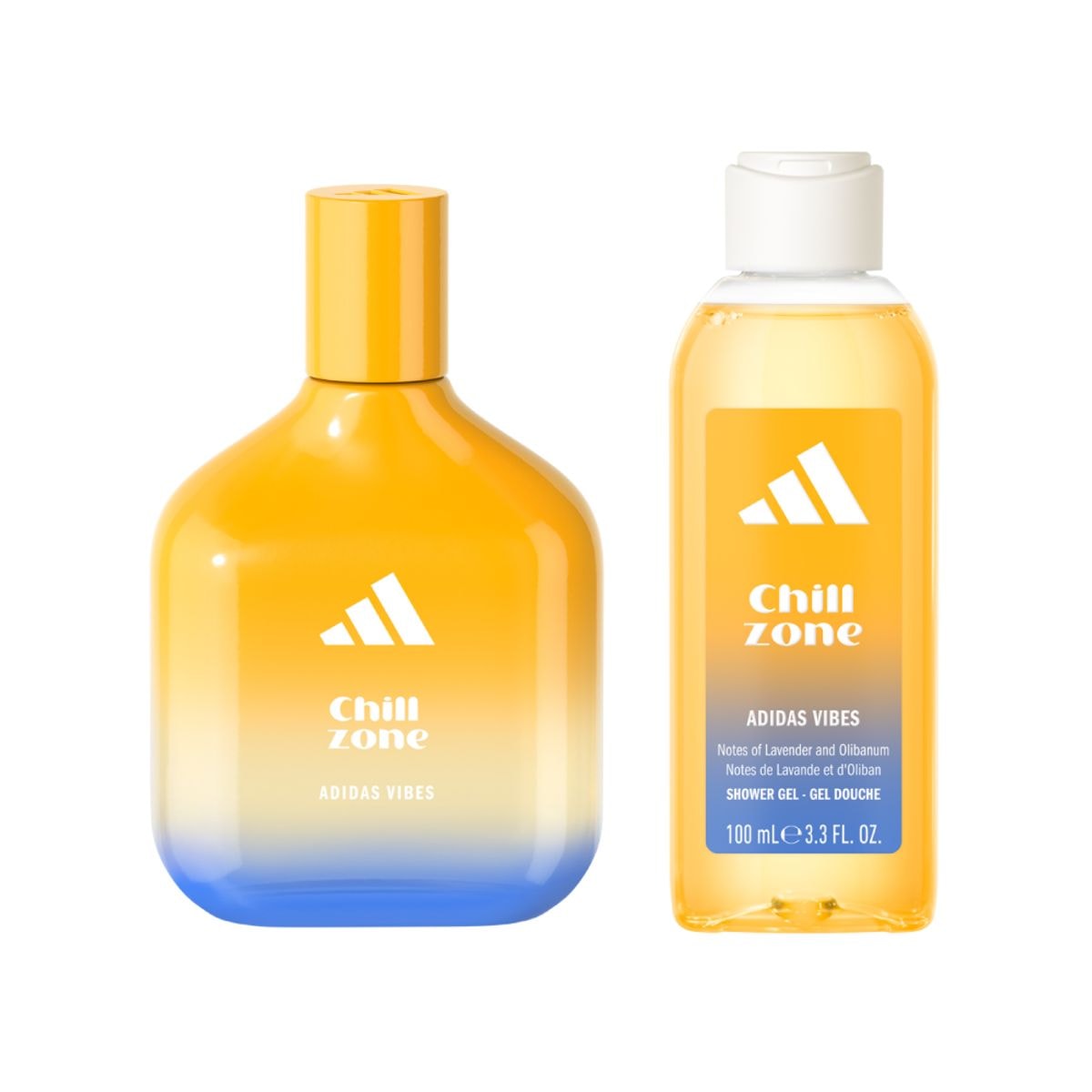 Kit Perfume adidas Vibes Chill Zone Eau De Parfum 100ml + Shower