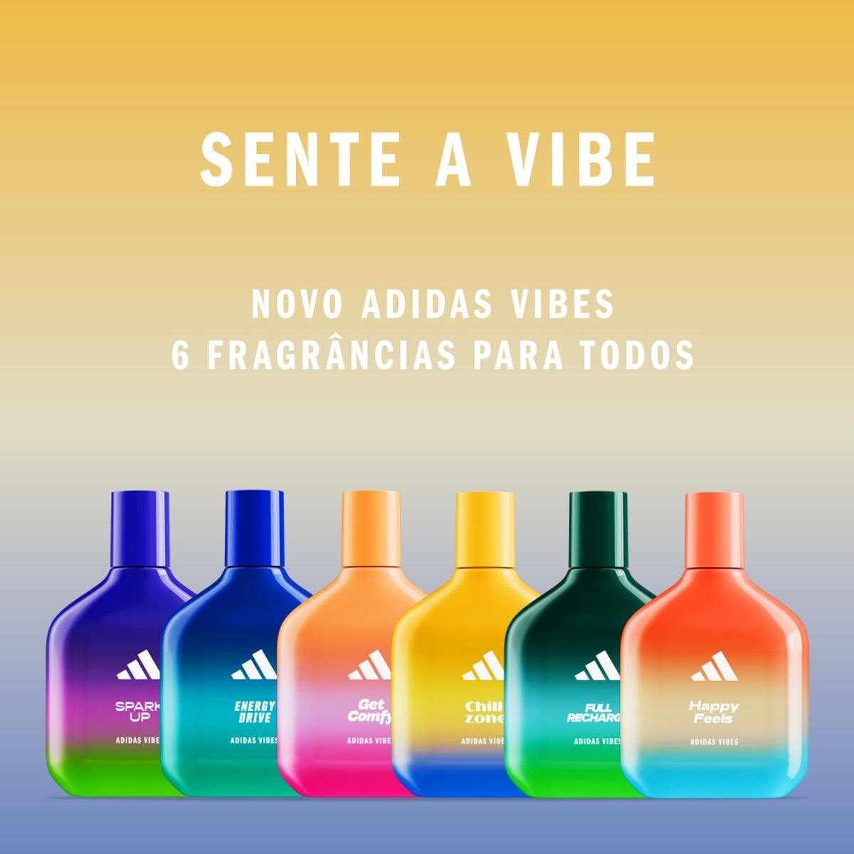 Kit Perfume adidas Vibes Chill Zone Eau De Parfum 100ml + Shower