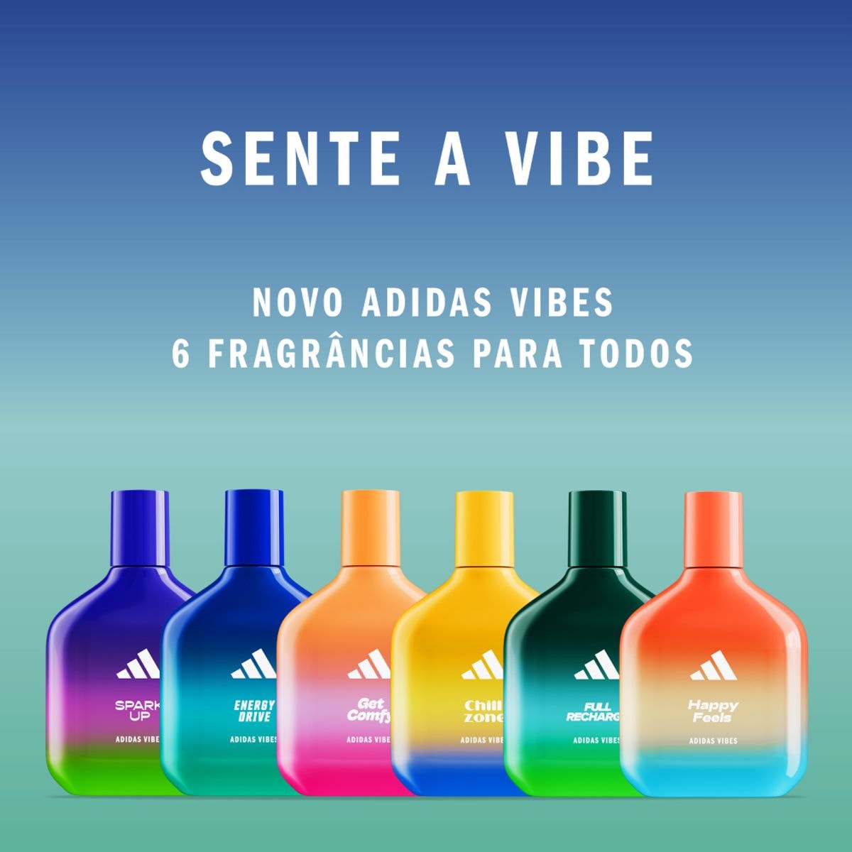 Kit Perfume adidas Vibes Energy Drive Eau De Parfum 100ml + Shower