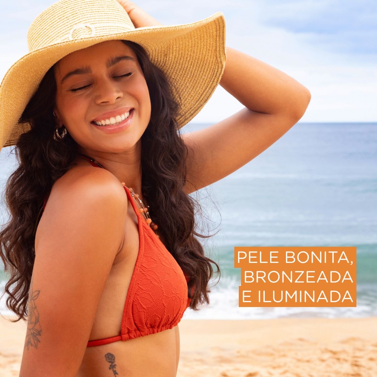 Óleo Bronzeador FPS 6 Cenoura e Bronze 110ml