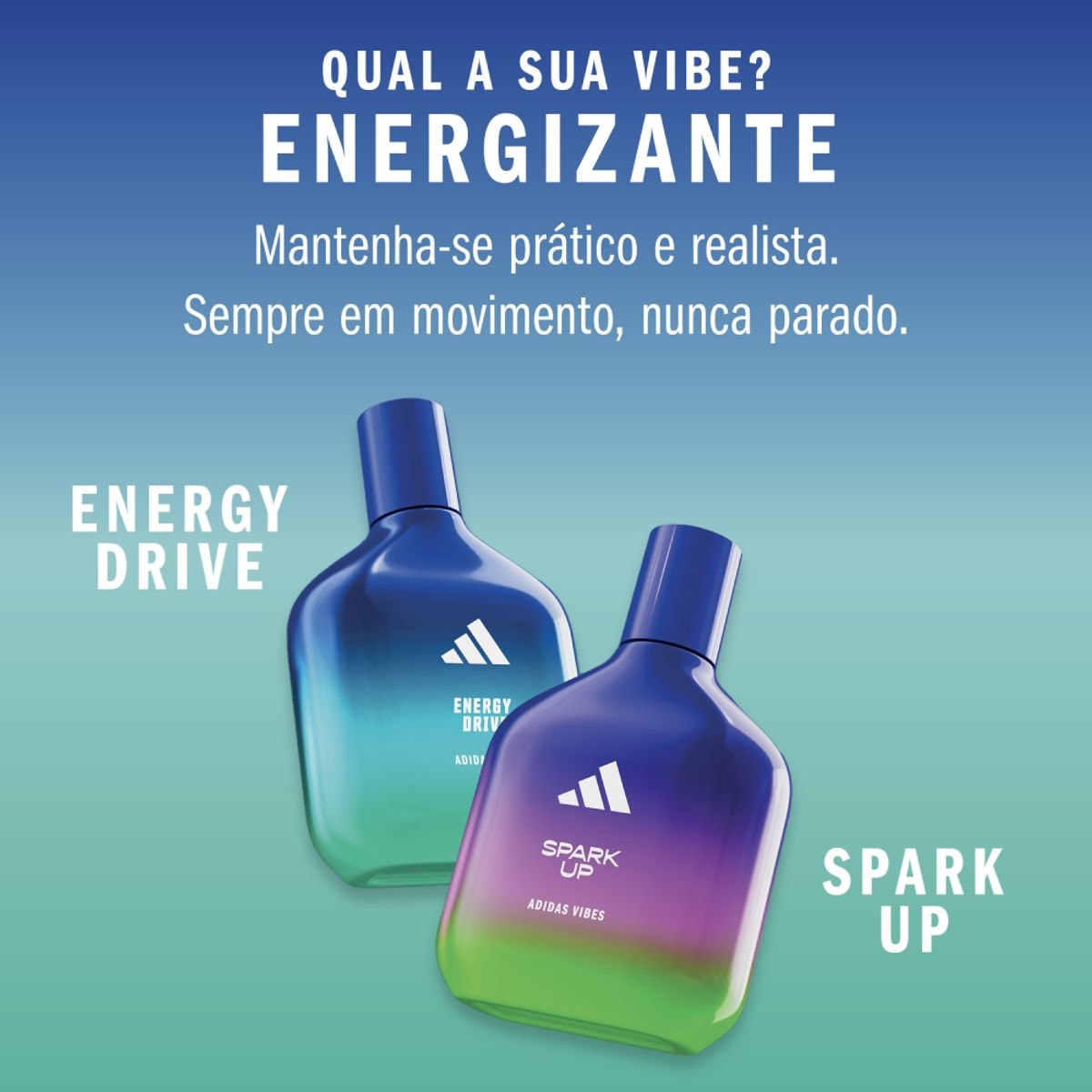 Perfume adidas Vibes Energy Drive Eau de Parfum 50ml