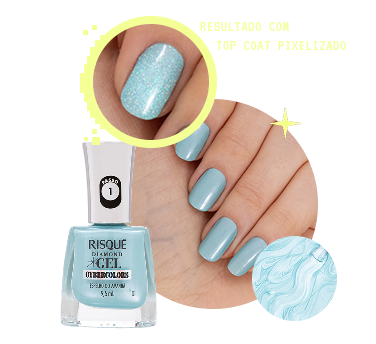 esmaltes da linha risqué cybercolors
