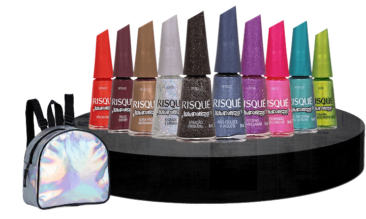 Kit Risqué & Lollapalooza Brasil + mini mochila